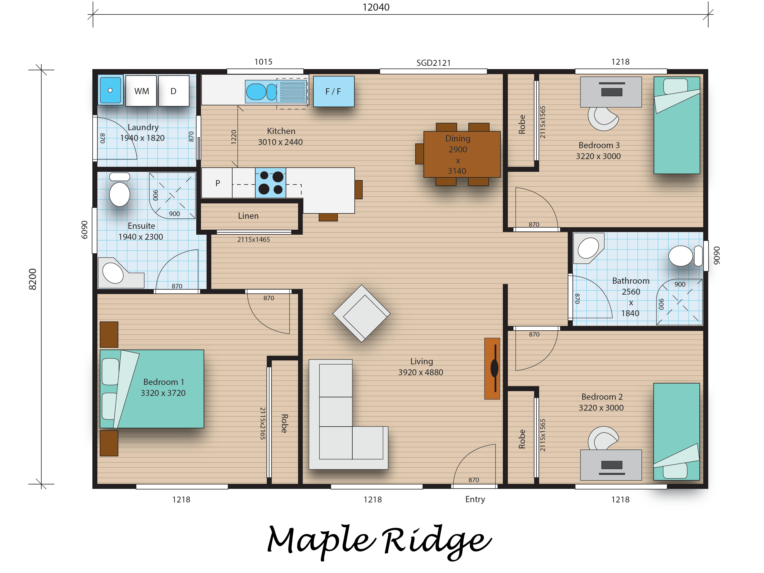 Maple Ridge floorplan image